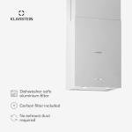 Klarstein Structura Island Extractor Hood - Silver