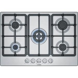 Bosch 75 cm Stainless Steel Gas Hob, Serie 4