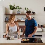 NOXTON 60cm 4 Zone Ceramic Electric Hob