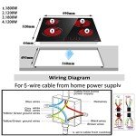 Hobsir 60cm 4-Zone Ceramic Electric Hob