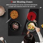 Hobsir 60cm 4-Zone Ceramic Electric Hob