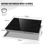 Karinear 60cm 4-Zone Electric Ceramic Hob