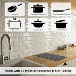 GIONIEN 30cm 2 Zone Ceramic Electric Hob