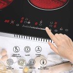 77cm Built-in Electric Ceramic Cooktop with 5 Zones