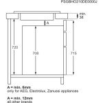 Zanussi 60cm Black 4 Zone Ceramic Hob