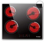 60CM Touch Control 4-Zone Electric Ceramic Hob