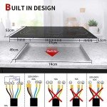 77cm Built-in Electric Ceramic Cooktop with 5 Zones