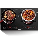 Karinear 2 Zone Electric Ceramic Hob with Timer