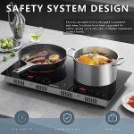 Karinear 2 Zone Electric Ceramic Hob with Timer