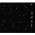 Beko 58cm Black Ceramic Hob HIC64102
