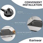 Karinear 2 Zone Electric Ceramic Hob with Timer