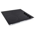 Cookology 60cm Black Ceramic Hob with 4 Zones