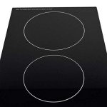 SIA 30cm 2 Burner Black Ceramic Electric Hob