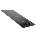 SIA 30cm 2 Burner Black Ceramic Electric Hob