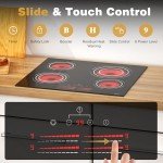 Disaenvir 4 Zone 60cm Ceramic Electric Hob