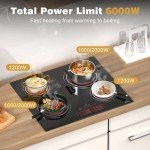 Disaenvir 4 Zone 60cm Ceramic Electric Hob