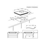 Zanussi 60cm 4-Zone Ceramic Hob with Controls