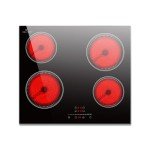 Deliteer 4 Zone 59cm Electric Ceramic Hob