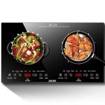 Jessier Double Ceramic Electric Hob with Timer