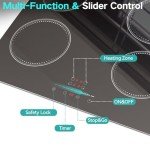 Deliteer 4 Zone 59cm Electric Ceramic Hob