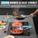 Jessier Double Ceramic Electric Hob with Timer