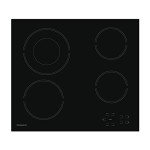 Hotpoint 4 Zone Black Ceramic Touch Control Hob