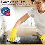 Hobsir 30cm 2 Zone Touch Control Electric Hob