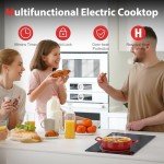 Nefaracy 30cm Electric Ceramic Hob with Timer