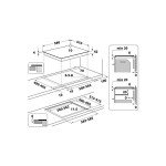 Hotpoint 4 Zone Black Ceramic Touch Control Hob