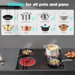 Deliteer 4 Zone 59cm Electric Ceramic Hob