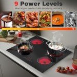 Hobsir 60cm Electric Ceramic Hob with Touch Control