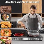 Karinear 2-Zone Electric Ceramic Hob with Timer