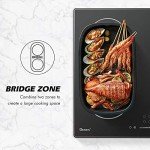 GlONlEN 60cm Plug-in Induction Hob, 4 Rings
