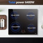 Hobsir 60cm 4-Zone Induction Electric Hob