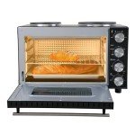 HomeTronix 30L Mini Oven with Double Hot Plate