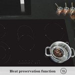 COVERCOOK 90cm 5-Zone Ceramic Electric Hob