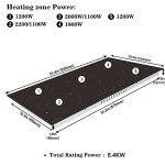 COVERCOOK 90cm 5-Zone Ceramic Electric Hob