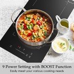 2800W Induction Cooktop with Flex Zone Feature