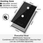 2800W Induction Cooktop with Flex Zone Feature