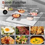 Cooksir 4-Zone Induction Hob with Flexible Zone