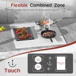 Cooksir 4-Zone Induction Hob with Flexible Zone