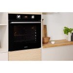 Indesit Aria Black Electric Fan Oven