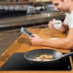 GIONIEN 30cm Double Induction Hob with Flex Zones
