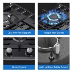 TopStrong 30cm 2-Burner Gas Cooktop with Safety