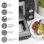 Quest 35409 9L Compact Mini Oven, Black