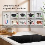 GIONIEN 30cm Double Induction Hob with Flex Zones