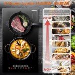 Jessier 2 Ring Portable Induction Hob 30cm