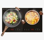 Panana 60cm Black Glass Induction Hob with Touch Control