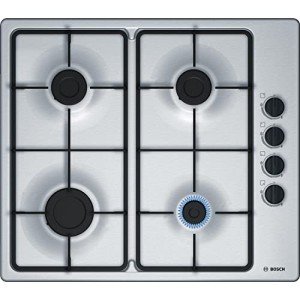 Bosch 60cm Stainless Steel Gas Hob, Serie 2