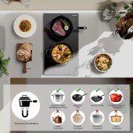 Jessier 2 Ring Portable Induction Hob 30cm
